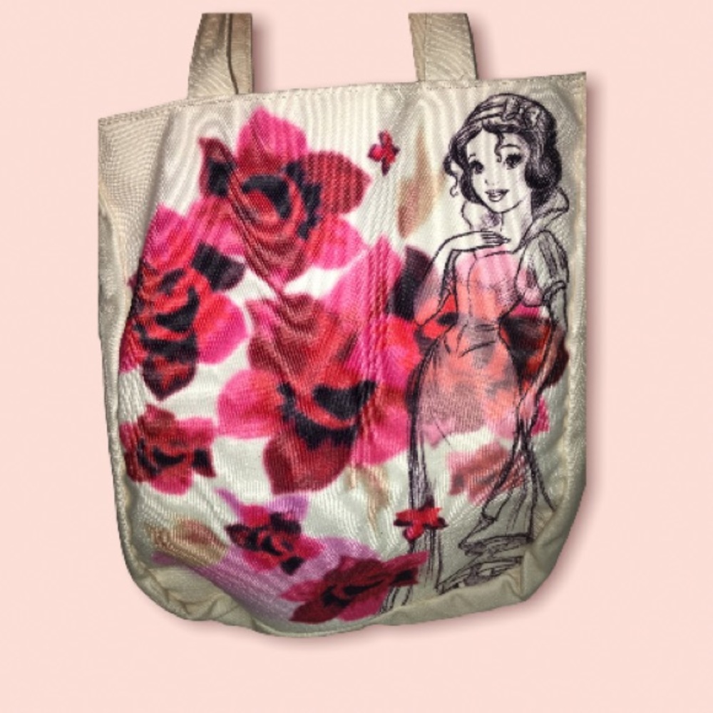 ‼️CLOSING SALE EVERYTHING MUST GO‼️ NWOT Snowhite and Maleficent canvas tote - Picture 5 of 7